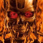 Tops & Flops – T-800! Cover Artwork Terminator 2D mit Redakteurs-Augen Montage